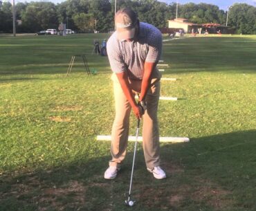 Hitting Off Set Clubs: Correct Grip/Posture