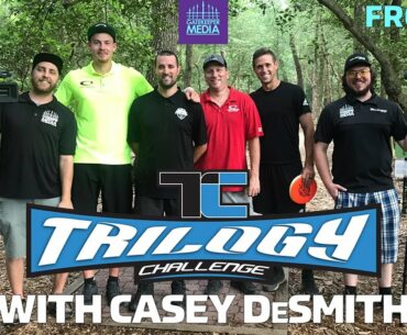 2019 Trilogy Challenge with CASEY DESMITH of the PITTSBURGH PENGUINS | FRONT 9 | DISC GOLF COVERAGE