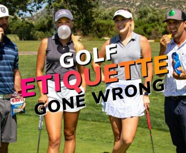 Top 8 Biggest Golf Etiquette Mistakes - Featuring Paris Griffith, Claire Hogle and Golfholics
