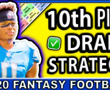 2020 Fantasy Football Mock Draft | 10th Pick Mock Draft Strategy