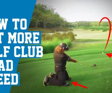 Get More Golf Club Head Speed | Increase Distance & Maintain Accuracy