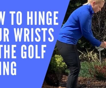 How to Hinge Your Wrists in a Golf Swing