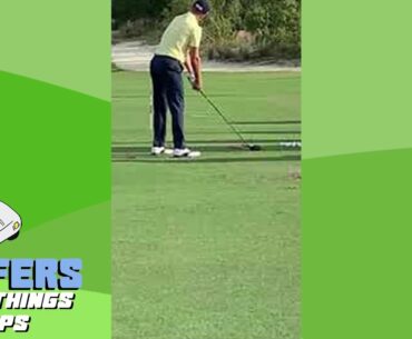 Getting Pranked with a Sandal | Golfers Doing Things Clips