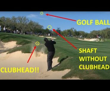 Phil Mickelson loses clubhead at Valero Texas Open!!