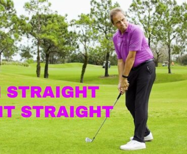 Better Alignment with a Consistent "Pre Shot Routine" will lead to straighter shots & lower scores!