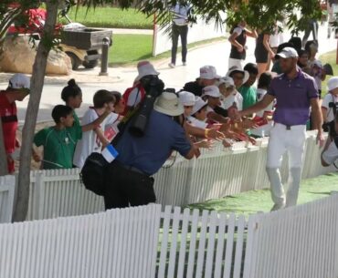 First tee entrance music proves to be huge hit