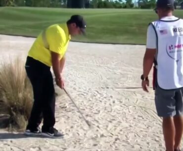 Patrick Reed caught cheating at Hero World Challenge