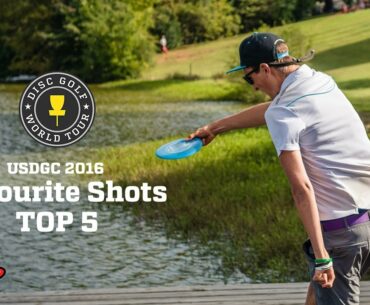 Top-5 shots of US Disc Golf Championship 2016