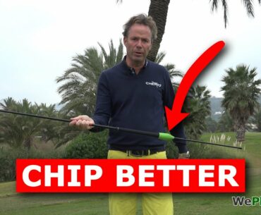 Chip better with your hybrid and the Chip Stix - very good golf practice drill