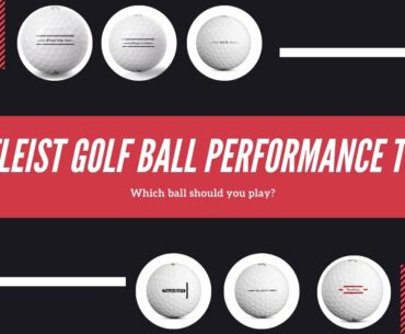 Titleist Golf Ball Performance Test