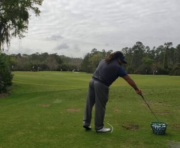 Shaping Shots with Pitching Wedge..
