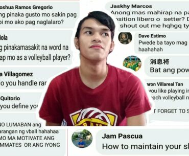 ASK ME ANYTHING- all about volleyball (PART 1) || VOLLEYVLOG #16