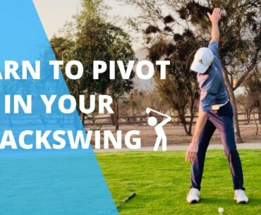 GOLF PIVOT DRILL | BEST BACKSWING DRILL OUT THERE