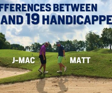 Difference Between High and Low Handicapper - We only used J-Mac's tee Shot
