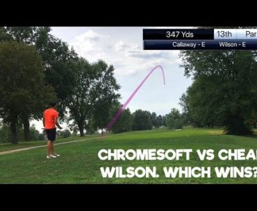Golf Experiment: EXPENSIVE BALL VS CHEAP BALL. Mid Handicapper (9) plays both balls head to head!!