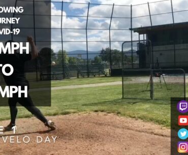My Throwing Journey Since COVID-19 / From 85 mph to 91 mph