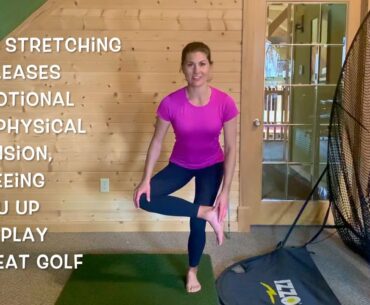ESSENTIAL PRE GOLF STRETCHING WITH GRIP IT GIRL