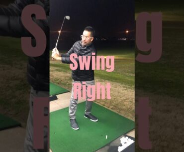A drill aimed at helping you hit a draw