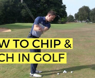 HOW TO CHIP AND PITCH IN GOLF - THE 50 YARD PITCH SHOT