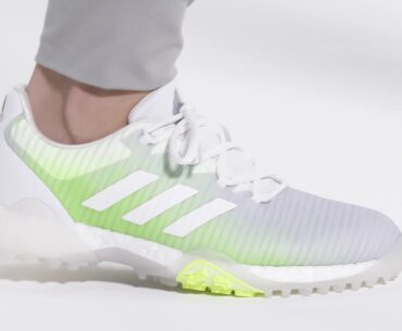 Adidas CodeChaos Golf Shoes - Womens (White/Green)