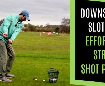 HOW TO MAKE A DOWNSWING WITH THIS SLOT DRILL