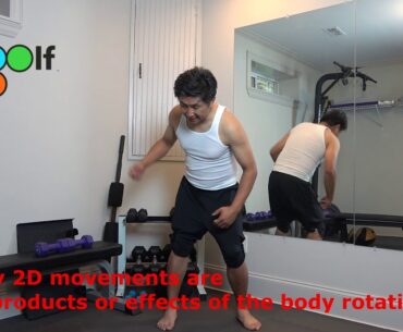 Is There 2D Movements in A Golf Swing?