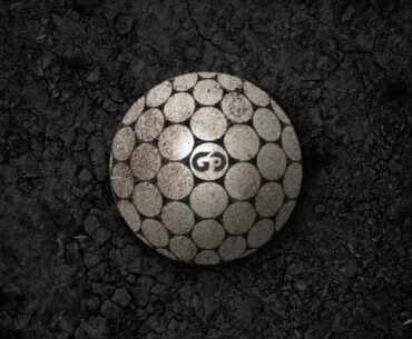 new golf ball intro with logo