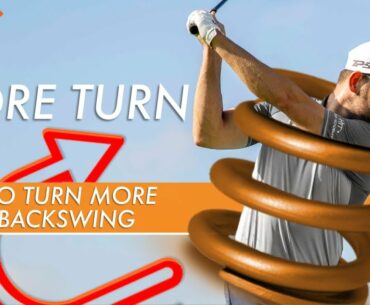 HOW TO TURN MORE IN THE GOLF BACKSWING