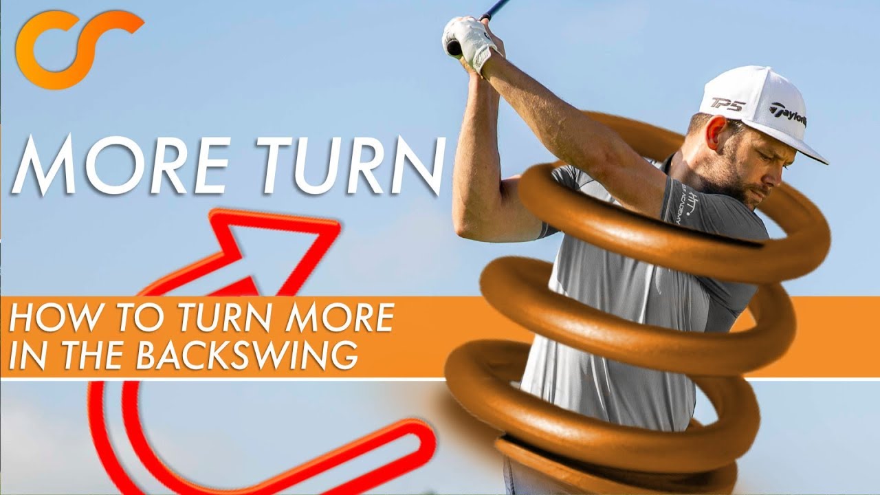 HOW TO TURN MORE IN THE GOLF BACKSWING HOW TO TURN MORE IN THE GOLF BACKSWING