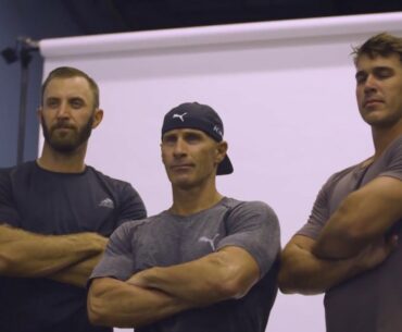 Brothers in arms: Hitting the gym with Dustin Johnson and Brooks Koepka