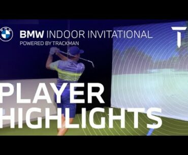 European Tour Pros Play Wentworth on Golf Simulator | BMW TrackMan Invitational