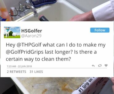How to Clean Your Golf Grips