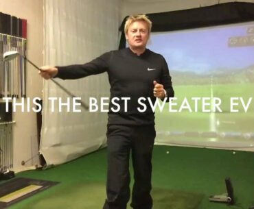 Is the the BEST GOLF SWEATER EVER??