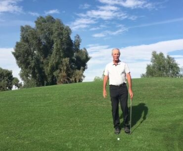 Putting Downhill to Green