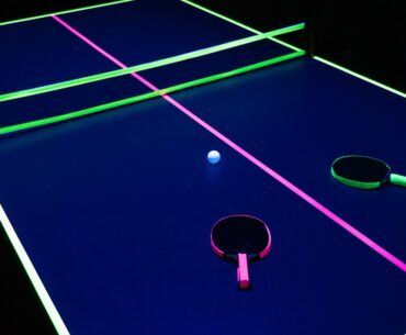 Glow Ping Pong