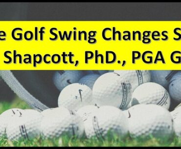 Make golf swing changes stick