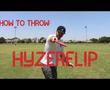 How to throw a HYZERFLIP shot! | Disc Golf