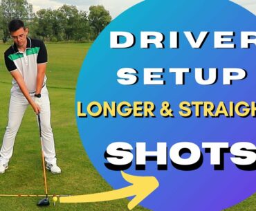 DRIVER SET UP for LONGER and STRAIGHTER SHOTS + giveaway