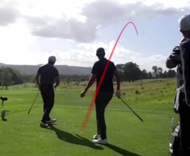 British Masters 2017 13th Hole Eddie Pepperell Tee Shot