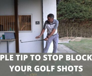 How to Stop Blocking Your Golf Shots