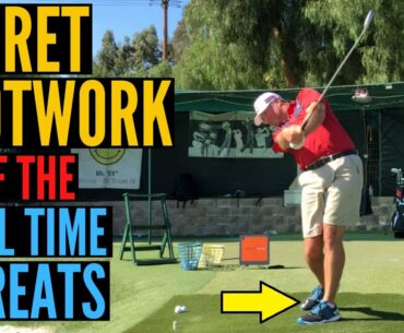 Secret Footwork of the Greatest Golfers Ever!