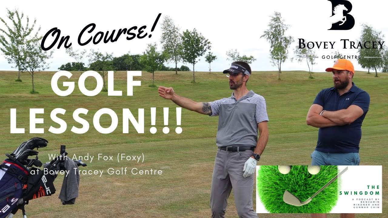 On Course Golf Lesson With Foxy!!! On Course Golf Lesson With Foxy!!!