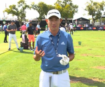 Collin Morikawa explains how to keep your hands and body in sync