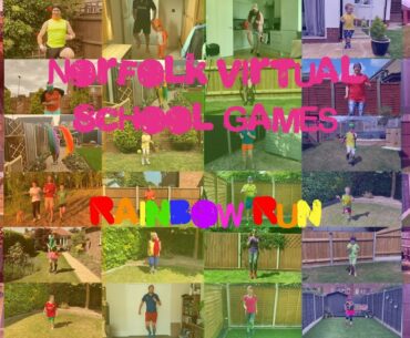 Norfolk Virtual School Games - Rainbow Run