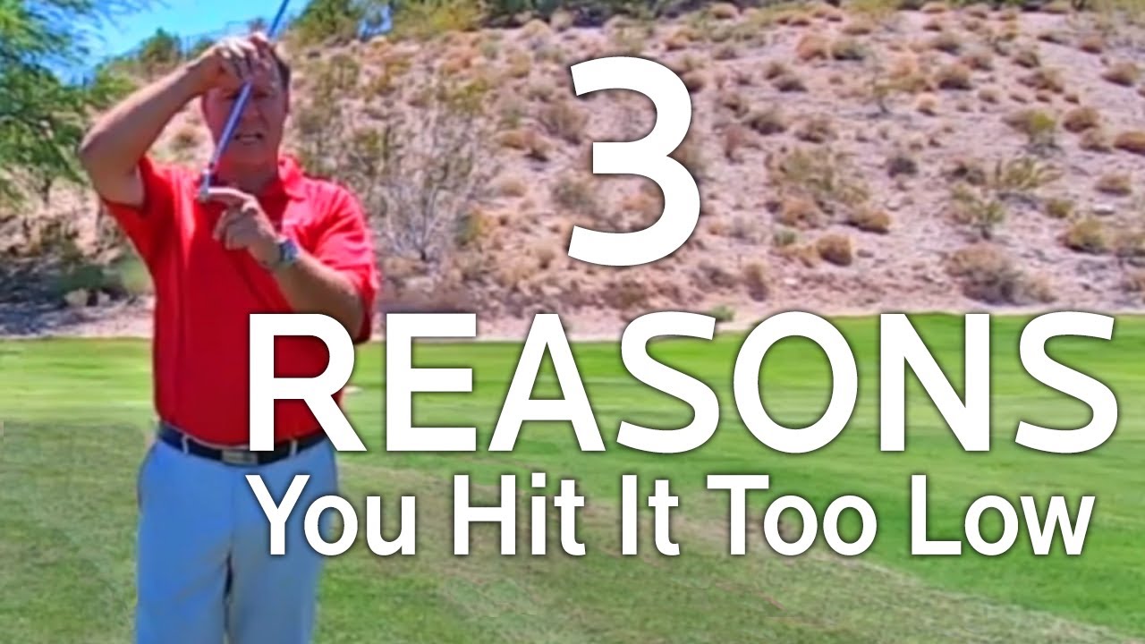 Why You Hit The Ball Too Low FOGOLF FOLLOW GOLF