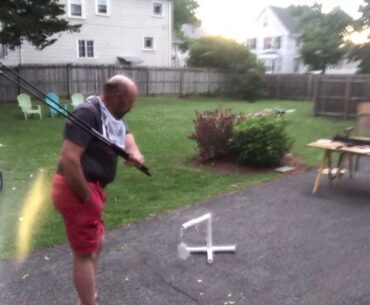 BAD LARRY GOLF WORKOUTS USING GOLF CLUBS Joe Practice
