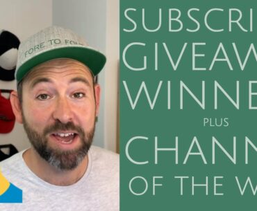 SUBSCRIBER GIVEAWAY WINNER // YouTube Channels of the week