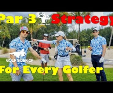Par 3 Strategy FOR EVERY GOLFER- 4 handicaps, 1 hole