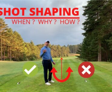 How To Draw & Fade Golf Shots