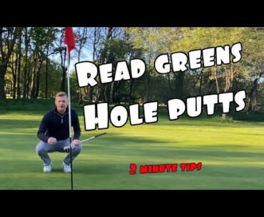 HOLE PUTTS - ROUTINE ON THE GREENS